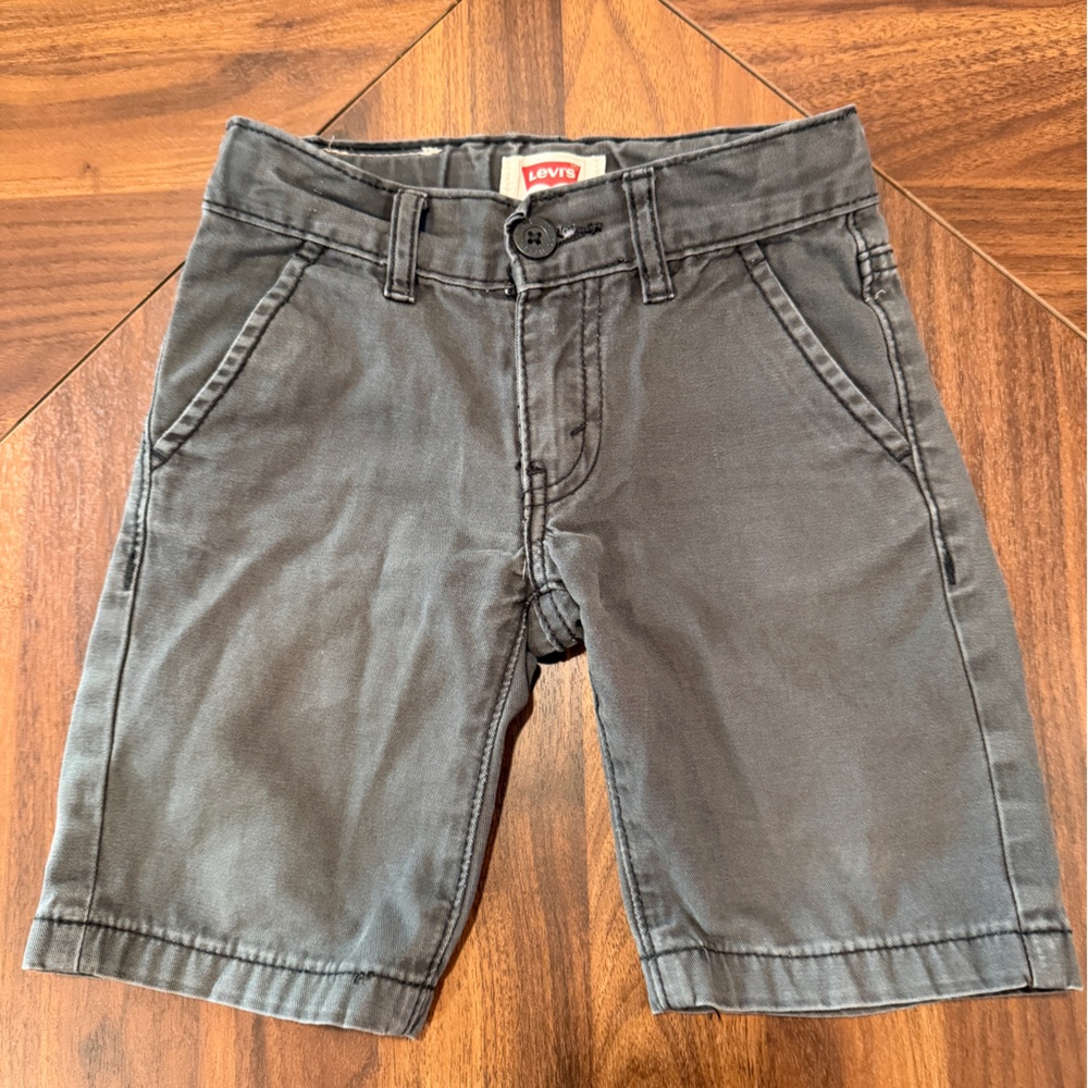 Levi's Charcoal Denim Shorts
